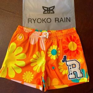 RYOKO RAIN shorts.  Brand New! Never worn. Completely out of stock online!